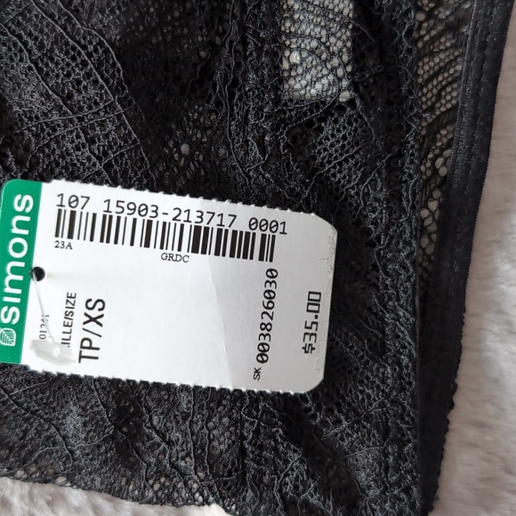 NWT LACE WIRELESS BRA, XS - Picture 12 of 14